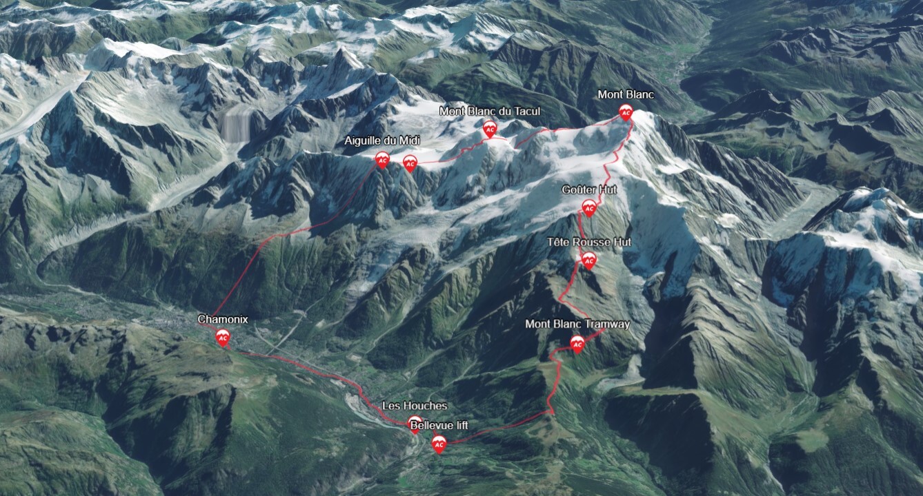 3 day MB Map